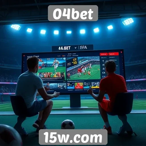 Avaliação da experiência do usuário no site 04bet